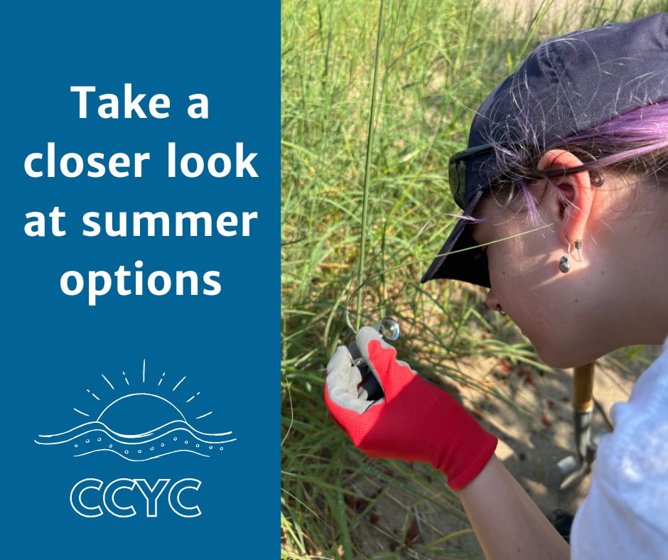 Magnify your impact! Volunteer with Coastal Conservation Youth Corps. Are you 14-18 years of age? Seeking to gain experience &amp; skills working on monitoring &amp; restoration? Looking to earn volunteer hours? Kincardine-July 7-11 Goderich-July 21-25. Register lakehuron.ca/ccyc