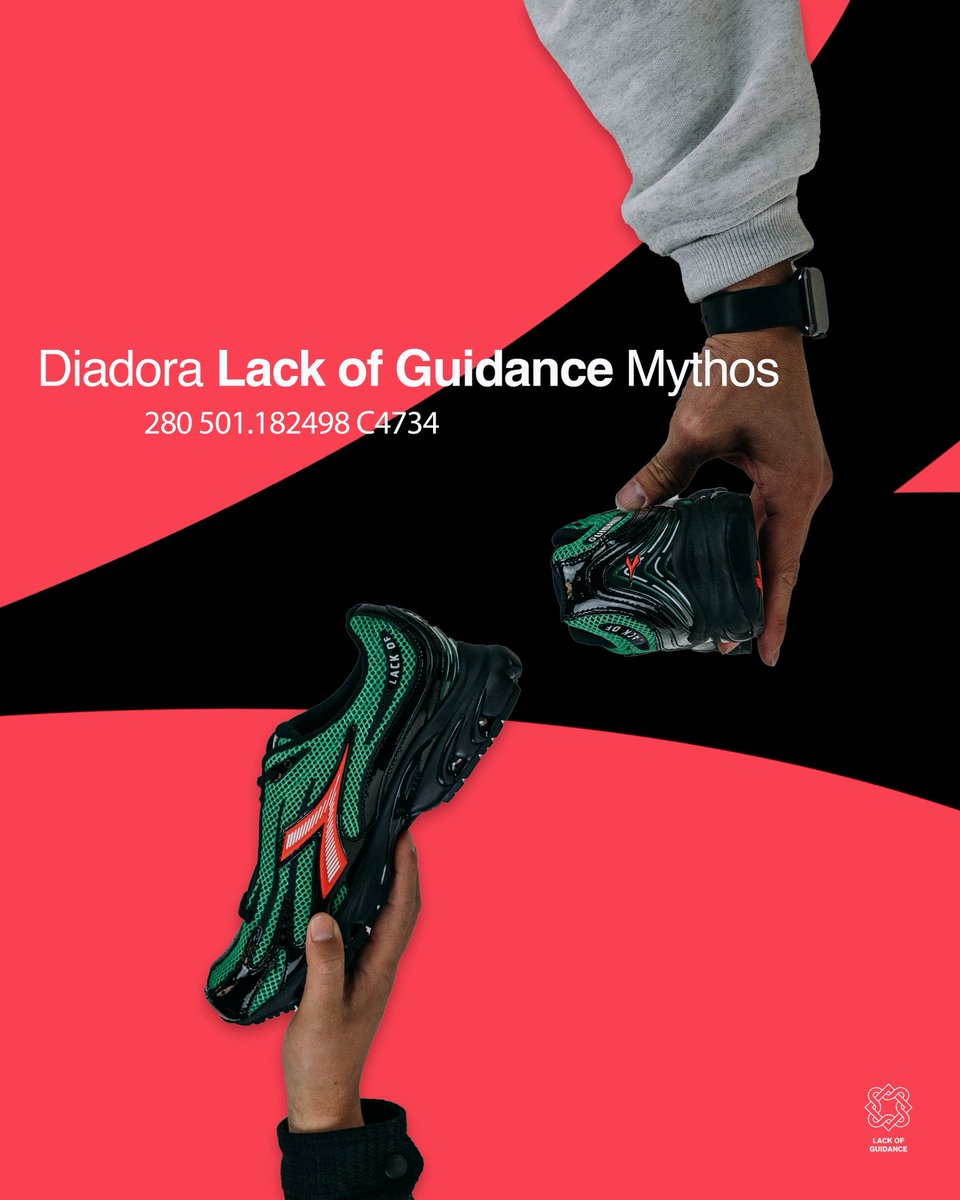 psqsshop's tweet image. Diadora x Lack of Guidance now available!