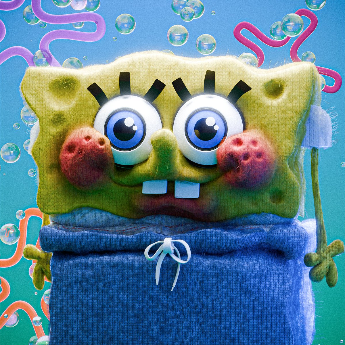 JeremyMahieu2's tweet photo. "Who lives in a pineapple under the sea?" 🎵🌊
One of the best 3D projects I've worked on. I had a lot of fun with this little yellow guy!
Inspired by Akbar Erabiyan.
#b3d #blender #spongebob https://t.co/GGehHCwvHl