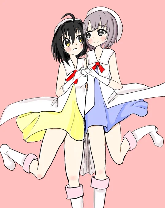 #このタグを見た人は推しの初描きと現在の絵を載せよう推しというか、推しユニット 