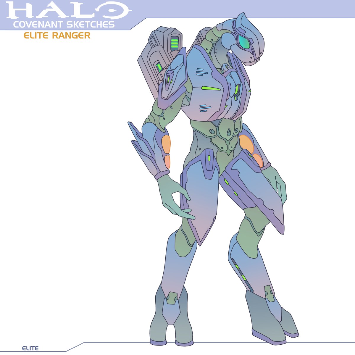 Rydertostart's tweet image. Elite Ranger. I'm currently sketching some additional helmets for this.