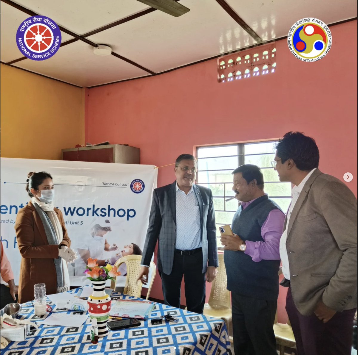 nss_iitg's tweet photo. Our Dentistry Workshop at ICD Amingaon was a step towards better hygiene and brighter smiles. Kudos to all who joined hands for this impactful event! 
#OralHygiene
#DentalCare
#OralHealth
#Dentistry
#DentalAwareness
#HealthySmiles
#SmileGoals
#NSS https://t.co/OfYi54WDBJ