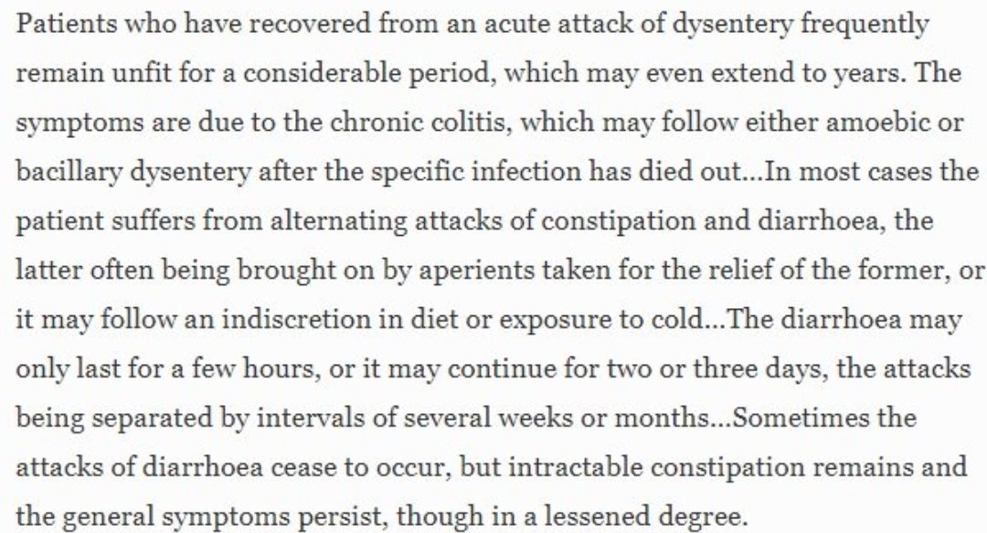 Over a century ago, Sir Arthur Hurst described British soldiers developing post-infectious IBS in Medical Diseases of War (1918).
Yet a hundred years later, the role of immunity and the gut #microbiome in the organic pathogenesis of IBS is still often denied.
#IBSAwarenessMonth