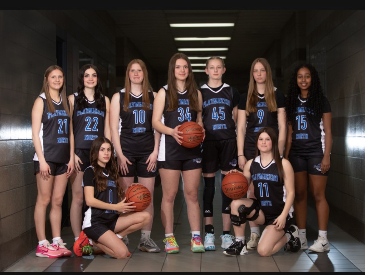 Introducing 15u Showcase Playmakers North!  This is a full roster of top Wisconsin girls who are ready to make a statement!  #WeTheNorth <a href="/Coach_Peplinski/">Coach Pep</a> <a href="/WIPlaymakers/">Wisconsin Playmakers</a> <a href="/PrepHoops_WI/">Prep Hoops Wisconsin</a>