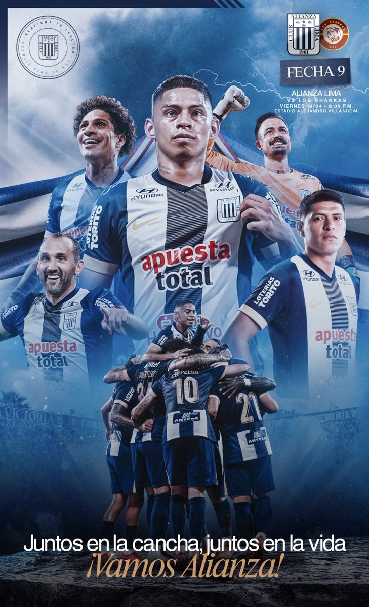 umihyu's tweet image. SORTEO FLASH ⚡️: AL 🤍💙 🆚 Chankas 

Participa x 2 entradas 🎫 a Oriente:

1) Sígueme y sigue a @ClubALoficial 
2) Responde: ¿Por qué quieres asistir? 
3) Dale ❤️️ y RT a esta imagen

Tienes hasta las 5 pm de hoy para participar, los ganadores serán anunciados por aquí 👇: