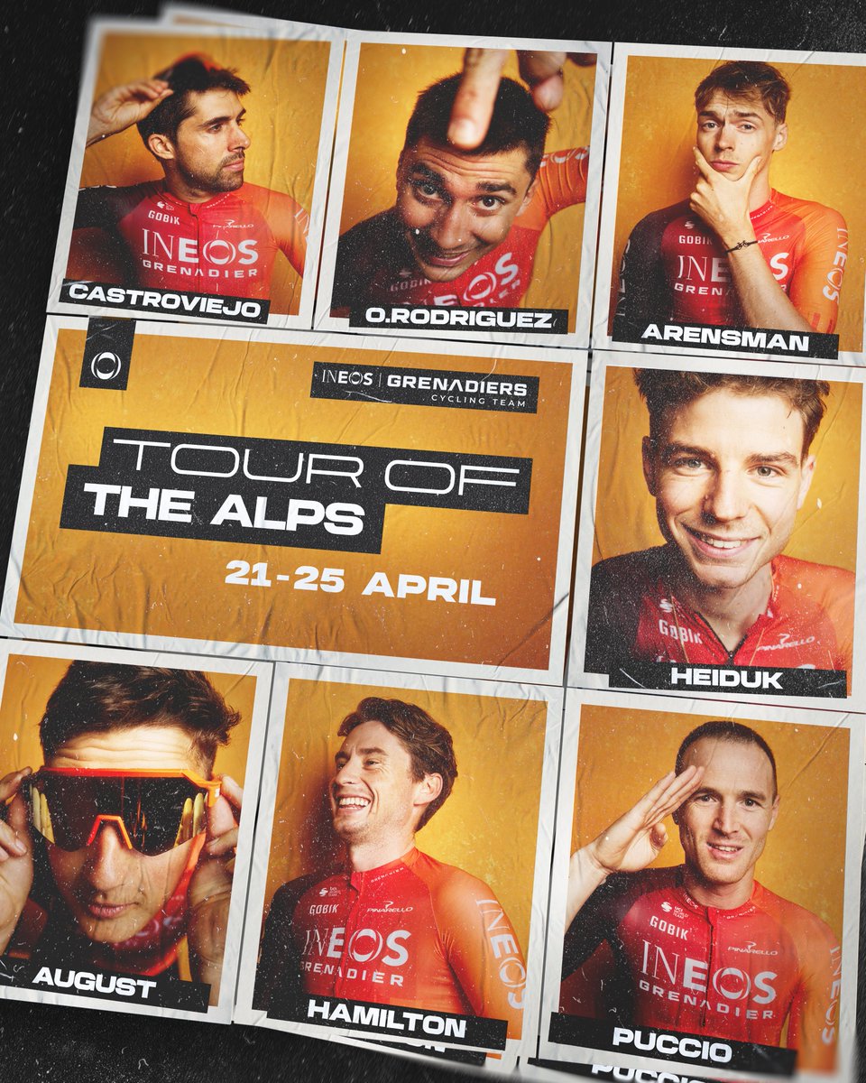 Next week we'll be taking on the Tour of the Alps! 🏔️🏔️🏔️

Are the boys ready? #TotA lly! 👊