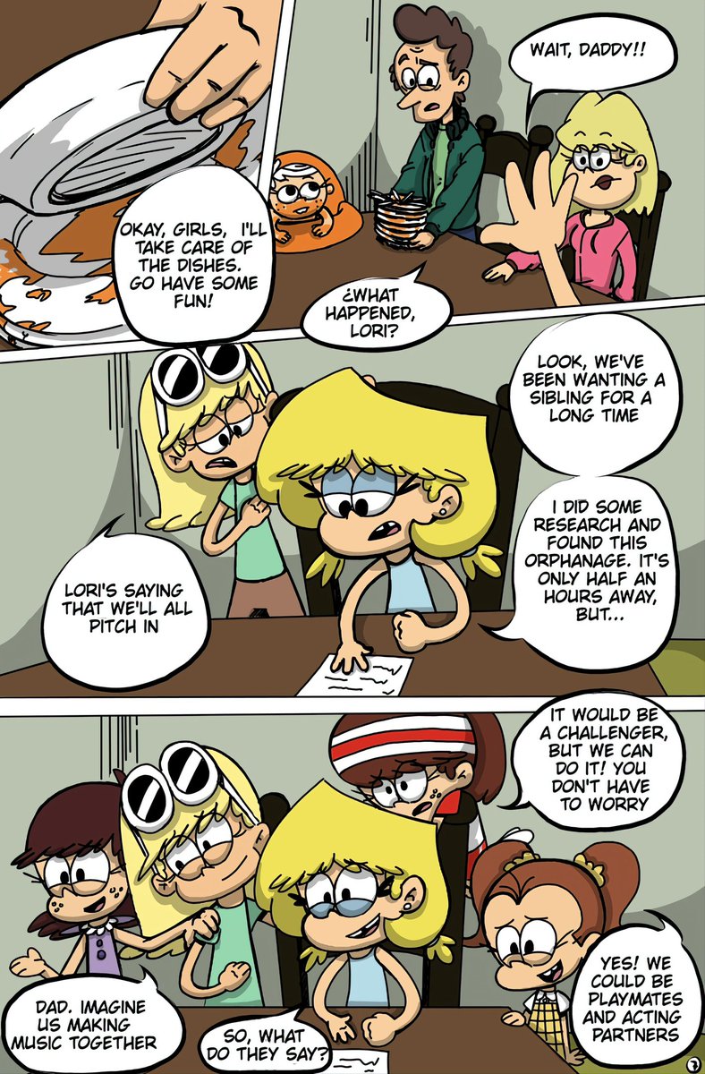 The new loud

 page: 7✨️

made by: <a href="/dinamipix/">Dina</a>

#Multiverse
#comics
#comic
#tlh 
#TheLoudHouse 
#fanfic 
#fandom