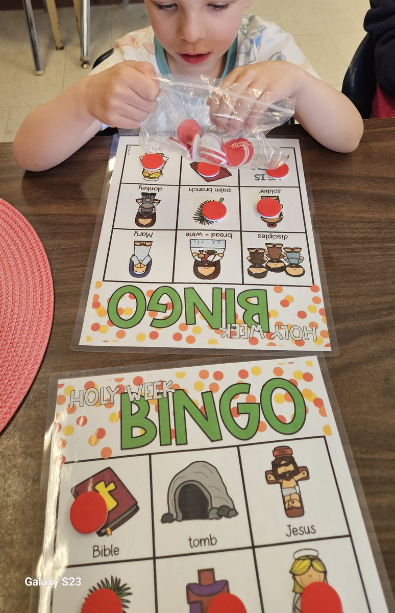 Our Kindergarten students had a blast learning about Holy Week through a fun game of Bingo! Each square sparked stories, smiles, and sweet moments of reflection.
<a href="/St_DavidofWales/">St. David of Wales</a>