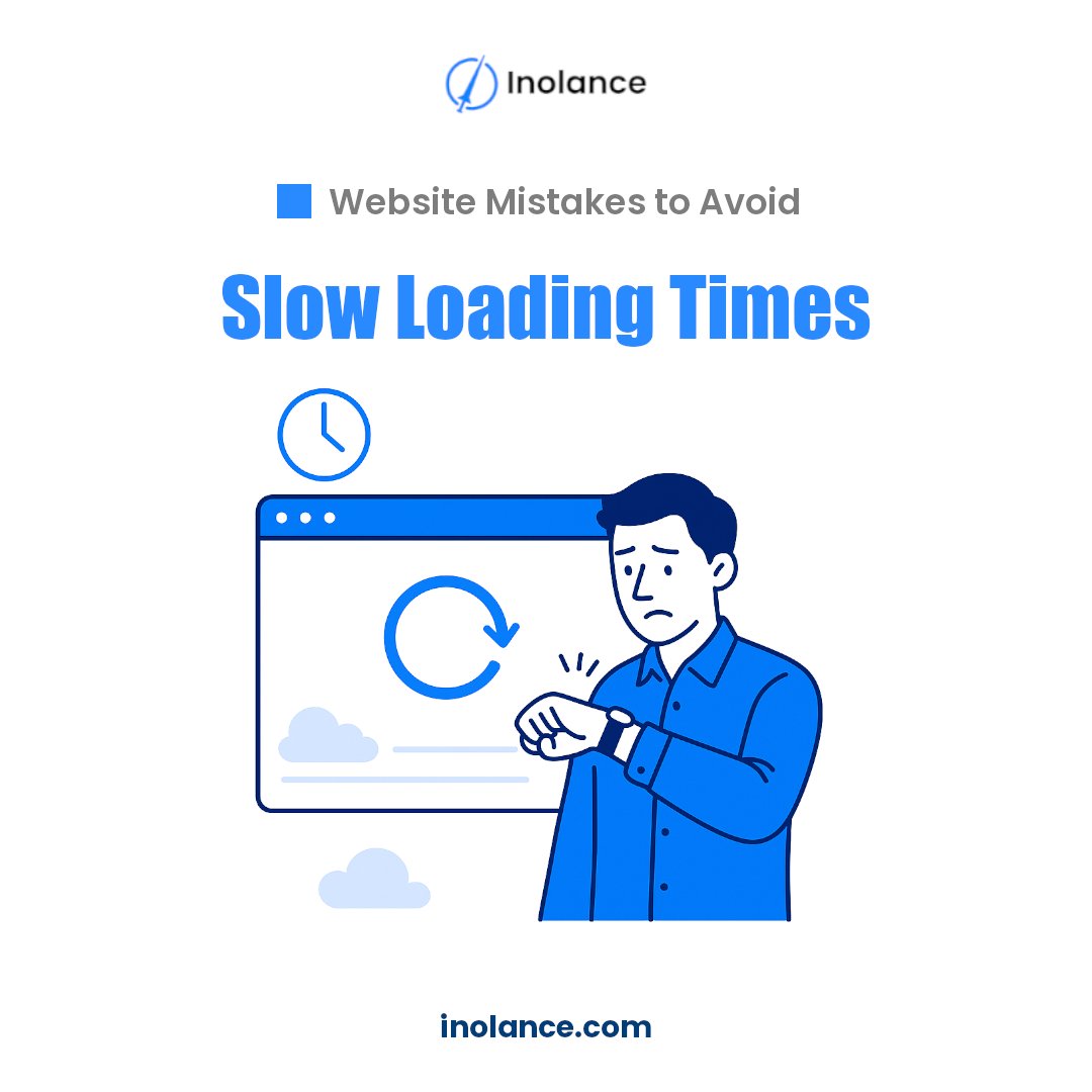 InolancePvt's tweet photo. A slow website can leave visitors frustrated—and less likely to stick around. Even a one-second delay can drop conversions significantly! Ensuring your site loads quickly helps keep visitors engaged and improves the overall experience.

#WebsiteTips #WebDesignMistakes https://t.co/sz0DP5sbjZ