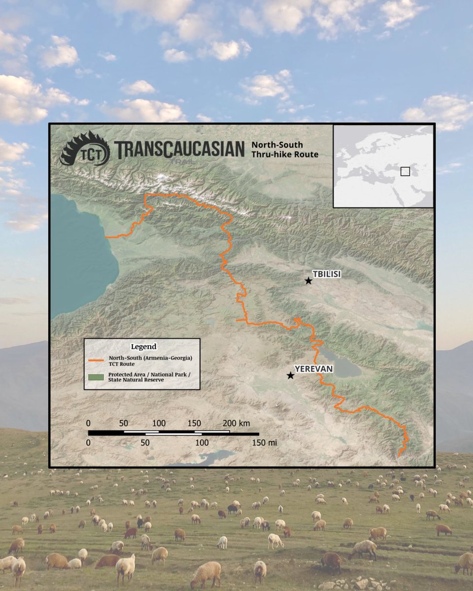 theTCTrail's tweet photo. Thinking about a #TranscaucasianTrail thru-hike - but missed our info session this week? ⛰️

Fear not, the recording is now up on YouTube. We chat about the route, trail conditions, resupply strategies, shepherd dogs, local hospitality, and so much more.

https://t.co/GKKURrgqxz https://t.co/BmLga0yxNx