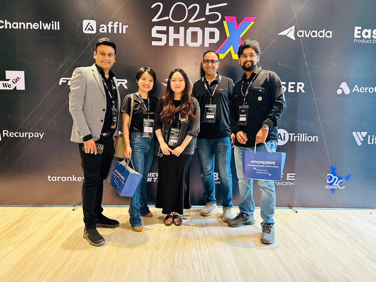 centous_sol's tweet photo. Wrapped up an incredible time at #SHOPX2025 in Hanoi! 🇻🇳
Proud moment for Centous Solutions as our leaders @riteshvatwani  &amp; @the_rajan_soni  connected with eCom innovators &amp; tech leaders.
Big thanks to @gempages &amp; @pushowl_brevo! 🚀
#Shopify #Ecommerce #centoussolutions https://t.co/dDpxHAW9Id