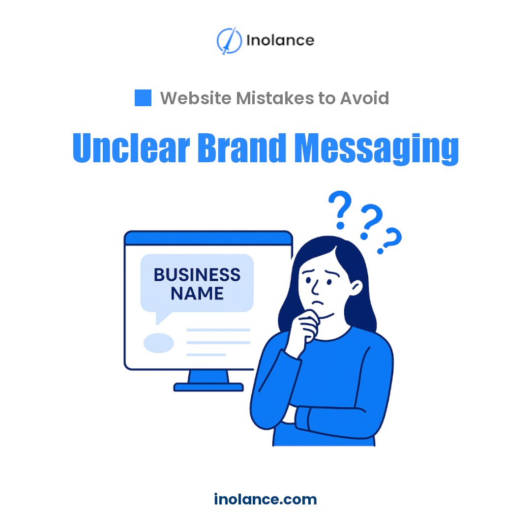InolancePvt's tweet photo. Your website is a reflection of your business. If visitors can’t quickly tell who you are or what you do, they might move on. Clear, consistent messaging builds trust and helps potential customers understand your value.

#WebsiteTips #WebDesignMistakes #BusinessWebsite https://t.co/cBpDreH09y