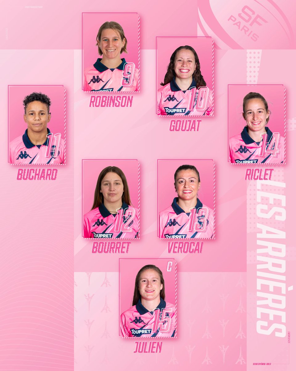 PinkRocketsSF's tweet photo. 𝙇𝙀 𝙓𝑽 🌸 avec ℝ𝕖𝕩𝕖𝕝

Nos 23 filles sélectionnées pour le déplacement à Brive ⚡️

#PinkRockets #SFParis https://t.co/o2jqouCVLt