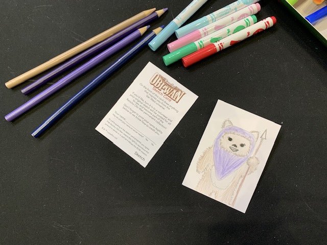 A fun first day of Star Wars Celebration Japan! We look forward to day 2 and welcoming everyone to stop by our booth (FT5) to draw your own Star Wars sketch card! 😍 

#SWCJ #StarWars #starwarscelebration #ranchoobiwan