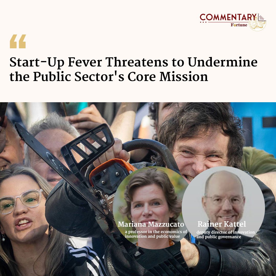 addis_fortune's tweet image. 𝗠𝗔𝗥𝗜𝗔𝗡𝗔 𝗠𝗔𝗭𝗭𝗨𝗖𝗔𝗧𝗢 &amp;amp; 𝗥𝗔𝗜𝗡𝗘𝗥 𝗞𝗔𝗧𝗧𝗘𝗟: Governments and startups may share a thirst for innovation, but their goals diverge sharply. #PublicPolicy #GovernanceMatters #PublicServices #PublicSectorReform #PublicValue 

Read more - ow.ly/i8Sx50VCekz