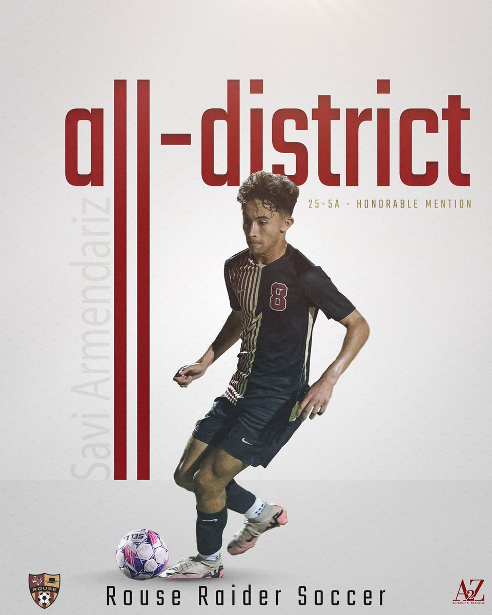 A2ZSportsMedia (@a2zsportsmedia) on Twitter photo Congratulations to these <a href="/RouseSoccer/">Rouse Raider Soccer</a> players who were selected as Honorable Mention All-District this season. <a href="/RouseScrBooster/">RHS Soccer BC</a> <a href="/DKnight111/">Darrell Knight</a> Congratulations to these <a href="/RouseSoccer/">Rouse Raider Soccer</a> players who were selected as Honorable Mention All-District this season. <a href="/RouseScrBooster/">RHS Soccer BC</a> <a href="/DKnight111/">Darrell Knight</a>