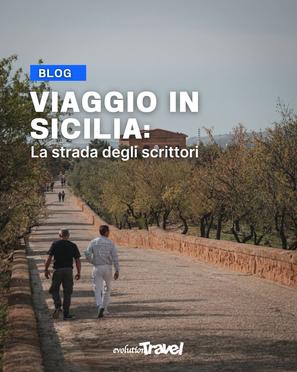 Viaggio in Sicilia 📖
Scopri la Strada degli Scrittori: da Camilleri a Pirandello, un itinerario tra storie, sapori e bellezza senza tempo.
Leggi l’articolo sul nostro blog 👉
n9.cl/i5oit

#evolutiontravel #consulenteviaggionline