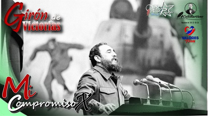<a href="/ValorRazon/">Con el Valor de la Razón</a> En tiempos de de Girón #MiCompromisoX mi pueblo es ser siempre útil a la Patria, soy un seguidor del pensamiento de Fidel y del Ché.
#GirónDeVictorias #ValorYRazón