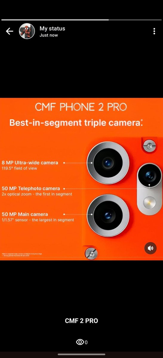 pawan_kumar704's tweet photo. CMF PHONE 2 PRO #cmfphone2pro  by #nothing https://t.co/HuqPxtTJTD