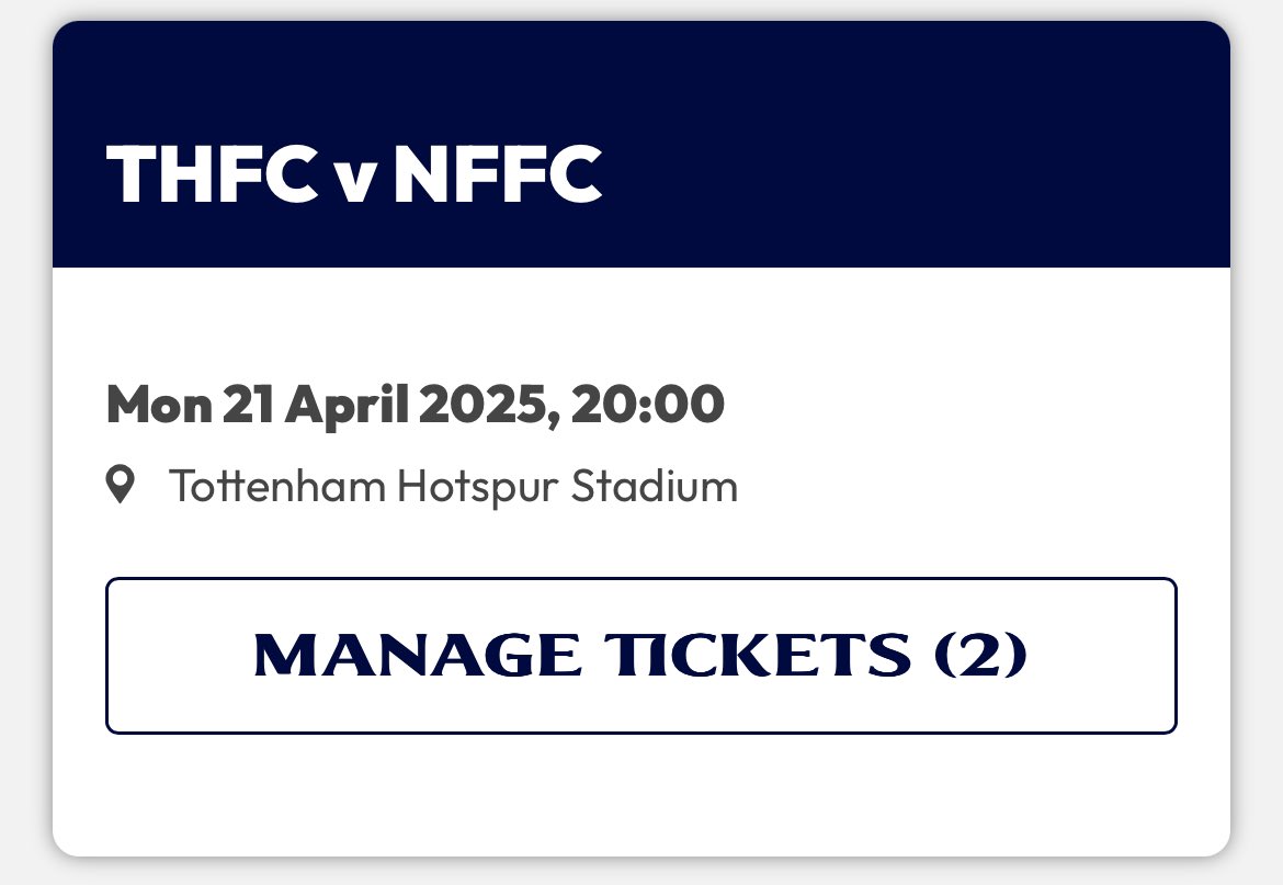 CRD88x's tweet image. 2 x tickets for Tottenham v Forest this Monday block 258 £80 the pair, must have CRN ideally, message me 👍🏻 #spurstickets #tottenhamtickets