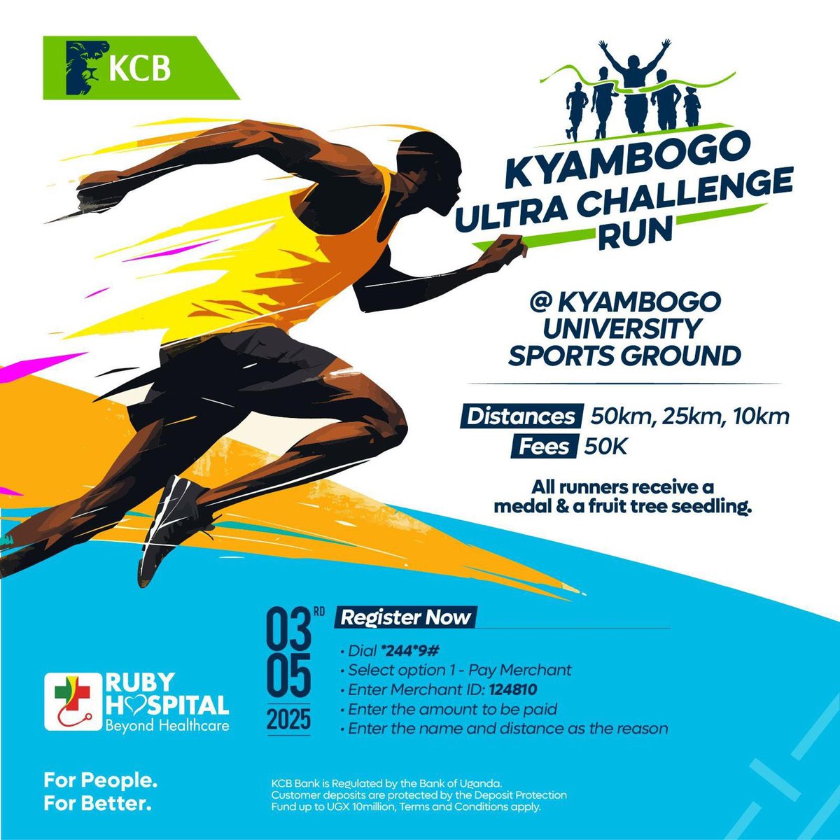 Albert O Marvin (@onyiaalbert) on Twitter photo Today we woke up to celebrate Good Friday by running the new 50Kms <a href="/KyambogoRun/">Kyambogo Ultra Run</a> route, its clean and clear route 👍 you don’t wanna miss this, Make sure to sign up😂Hey well done to colleagues below 👇
support by #Nivana
<a href="/kcbbankug/">KCB BANK UGANDA</a>
<a href="/CarrefourUG/">Carrefour Uganda</a>
<a href="/KampalaRotary/">Rotary Club of Kampala</a>
<a href="/RubyhospitalUg/">Ruby Hospital Kampala</a> Today we woke up to celebrate Good Friday by running the new 50Kms <a href="/KyambogoRun/">Kyambogo Ultra Run</a> route, its clean and clear route 👍 you don’t wanna miss this, Make sure to sign up😂Hey well done to colleagues below 👇
support by #Nivana
<a href="/kcbbankug/">KCB BANK UGANDA</a>
<a href="/CarrefourUG/">Carrefour Uganda</a>
<a href="/KampalaRotary/">Rotary Club of Kampala</a>
<a href="/RubyhospitalUg/">Ruby Hospital Kampala</a>