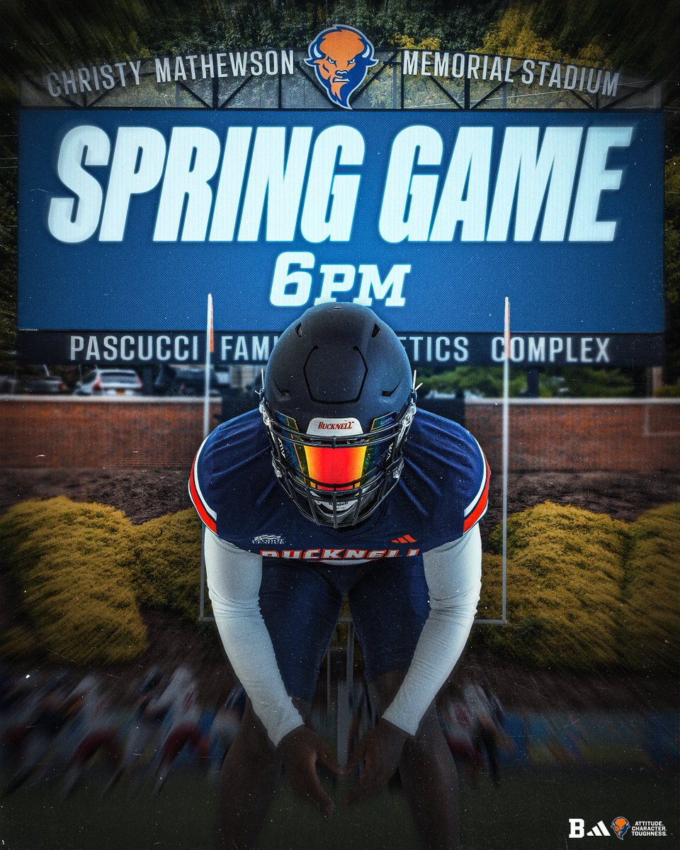 SPRING GAME DAY!!! We will be hosting our Spring Game at Christy at 6 p.m. today! #ACT #rayBucknell