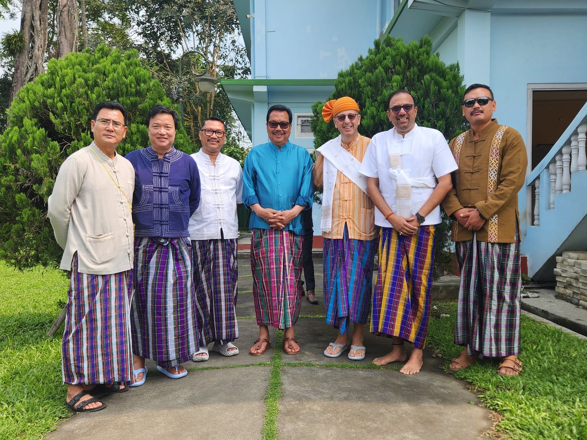 Had an unforgettable week in Arunachal Pradesh at the MahaPoi Sangken Festival! Grateful to Hon'ble Deputy Chief Minister Mr. <a href="/ChownaMeinBJP/">Chowna Mein</a> for the invite &amp; to H.E. Antonio Bartoli, Ambassador to Italy in India who joined me for this special occasion.Highlighted by spiritual