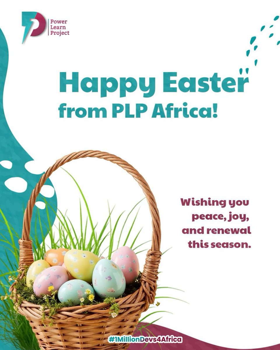 May this Easter season bring renewed hope and joy to you, and yours from all of us at PLP Africa. ⚡️