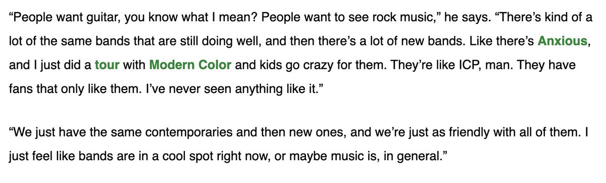 loved hearing taylor talk about the new scene