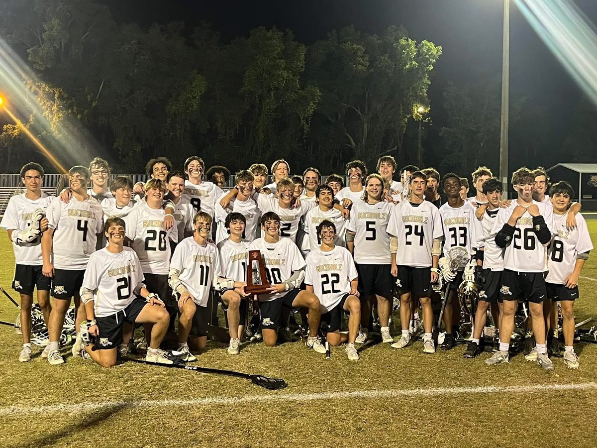 Class 2A District Champions
 🏆 🥍 🖤 💛