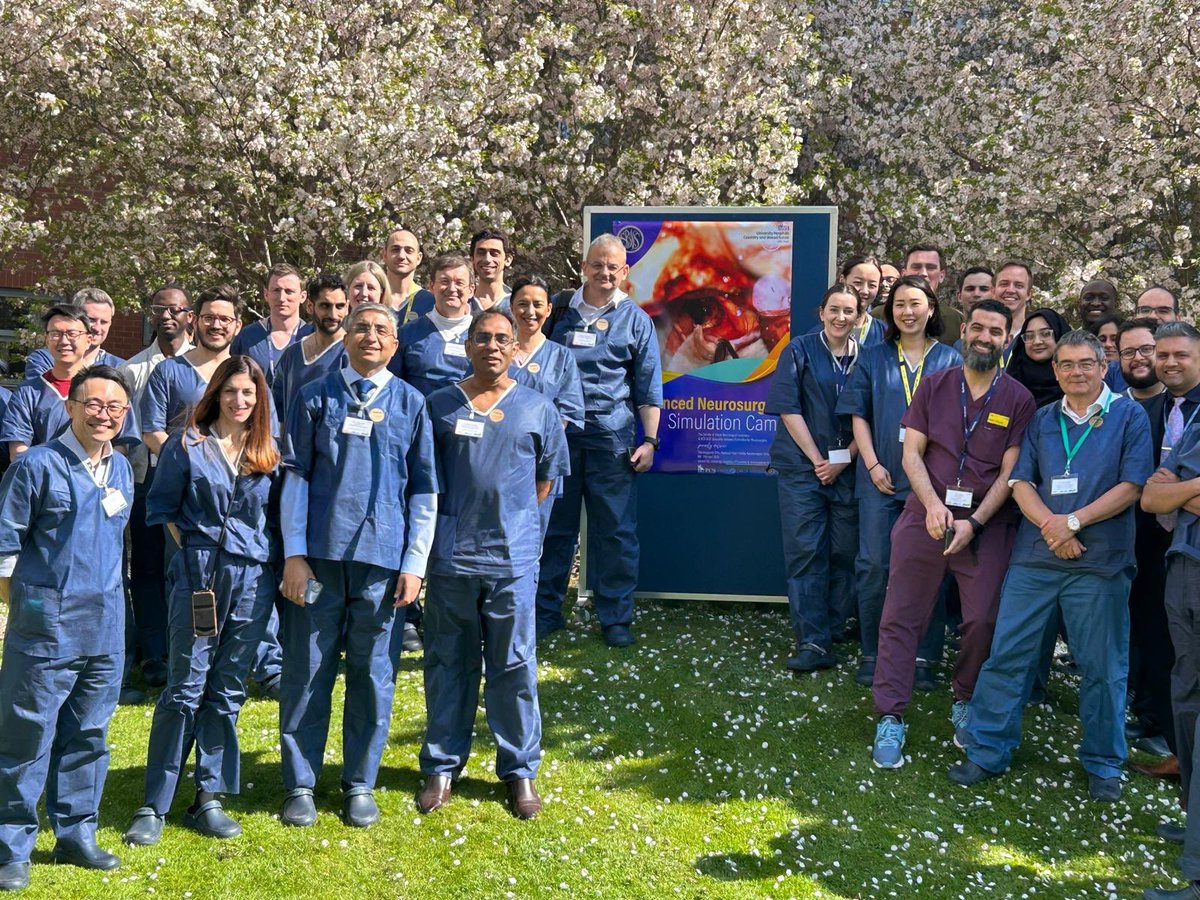 DanielWalshFRCS's tweet image. It was an honour to contribute to @The_SBNS ST6 bootcamp last week led by @sanj_jeyaretna. I hope the lab application of more advanced approaches for vascular indications was of interest. I even found time to learn more about connectomic surgery as a student myself. Congrats all.