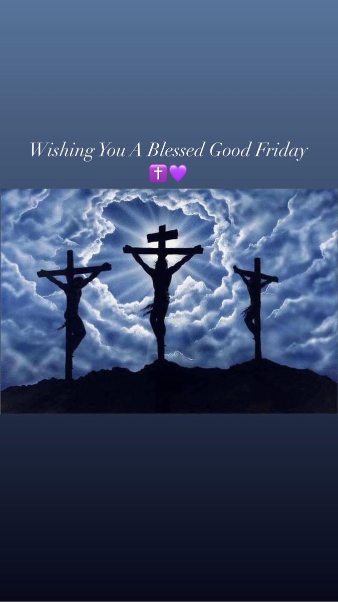 RelaxWithLuLu's tweet photo. Wishing You A Blessed Good Fridayβ¦βοΈπ
#relaxwithlulu #love #life #blessed #blog #blogger #easter #holyweek #jesus #happyeaster #goodfriday #jesuslovesyou #lent #faith #hehasrisen #EasterSunday #GodBless #followme #God #JesusChrist
#Godlovesyou #Godisgood #GodBlessAmerica https://t.co/Ck6ZmAfwLj