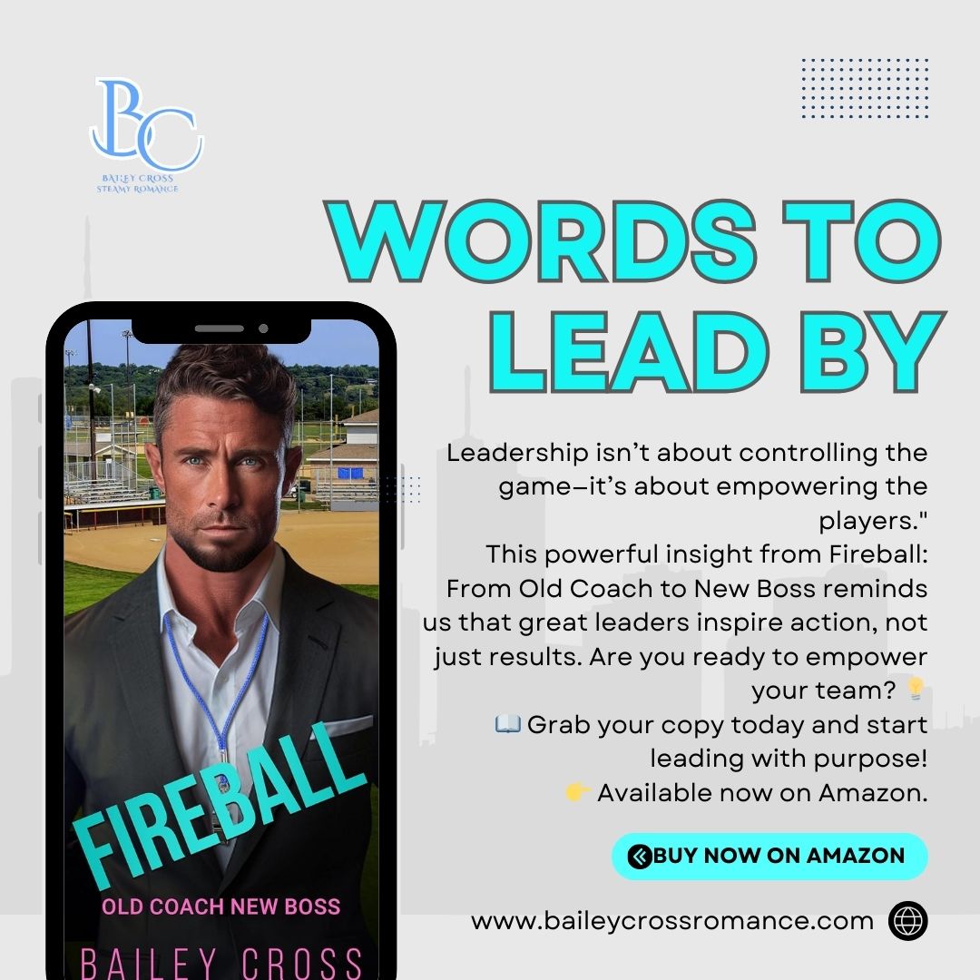 BaileyCrossRead's tweet photo. 💬 Words to Lead By:
“Leadership isn’t about controlling the game—it’s about empowering the players.” 🏆✨
This powerful insight from Fireball: From Old Coach to New Boss is your reminder that true leadership inspires action

👉 Click here: https://t.co/cBbeh22W5B? https://t.co/4vdQrT1ULS