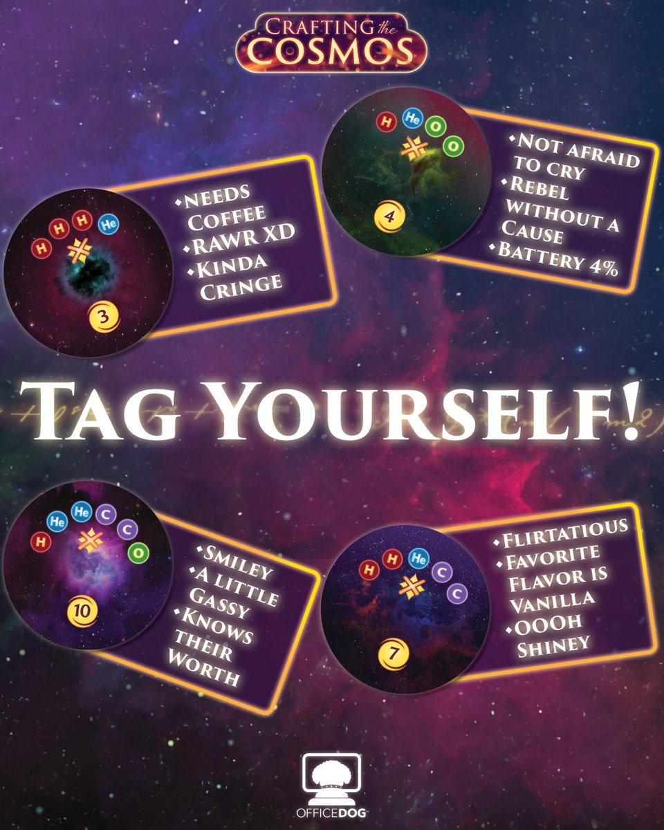 Tag yourself! Friday got us feeling like 4️⃣