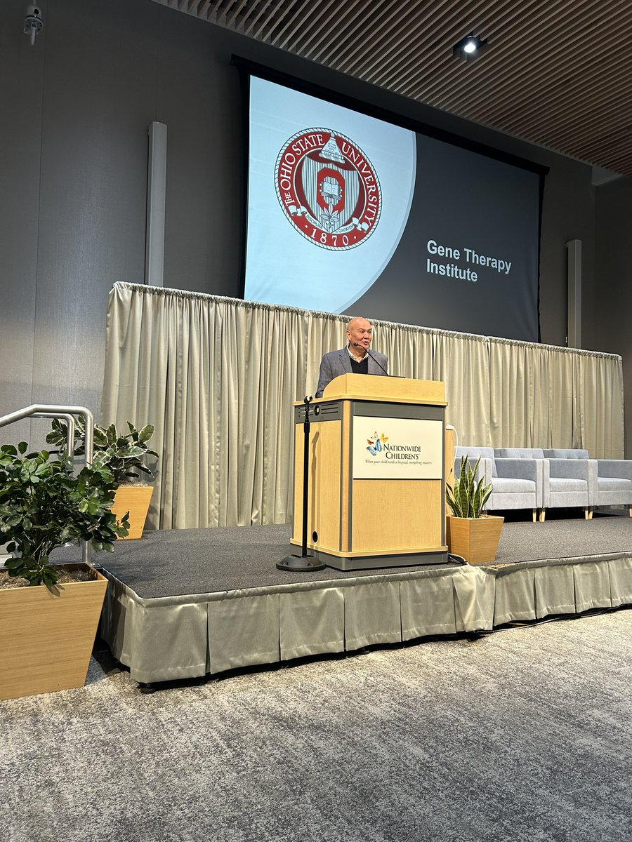 Gene Therapy Institute at Ohio State University (@osugenetherapy) on Twitter photo Fantastic first session at the Inaugural #genetherapy Symposium! Russ Lonser, MD gave an overview of the Gene Therapy Institute 🧬 <a href="/RussellLonser/">Russell Lonser, M.D.</a> Fantastic first session at the Inaugural #genetherapy Symposium! Russ Lonser, MD gave an overview of the Gene Therapy Institute 🧬 <a href="/RussellLonser/">Russell Lonser, M.D.</a>