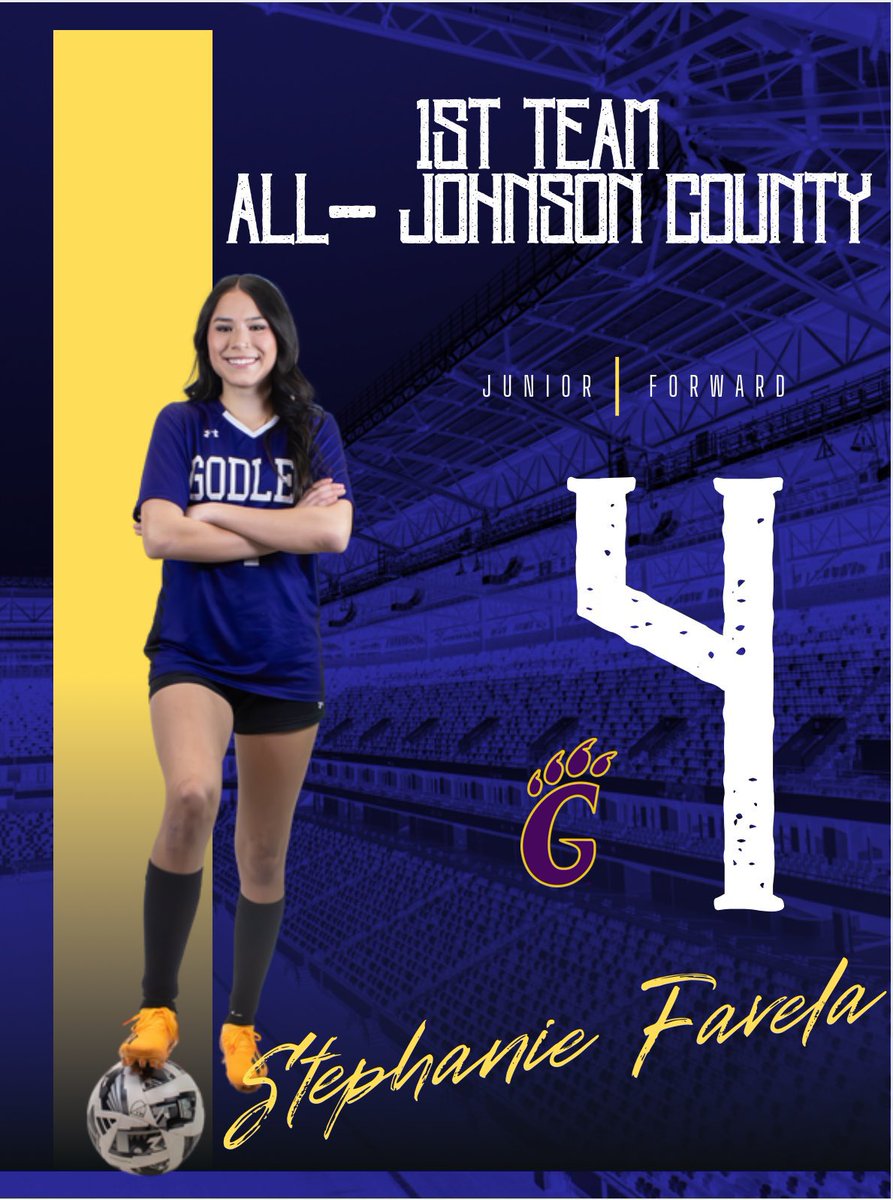 Such a cool honor especially since we have so many great teams and players in the JoCo! 💜🎉⚽️