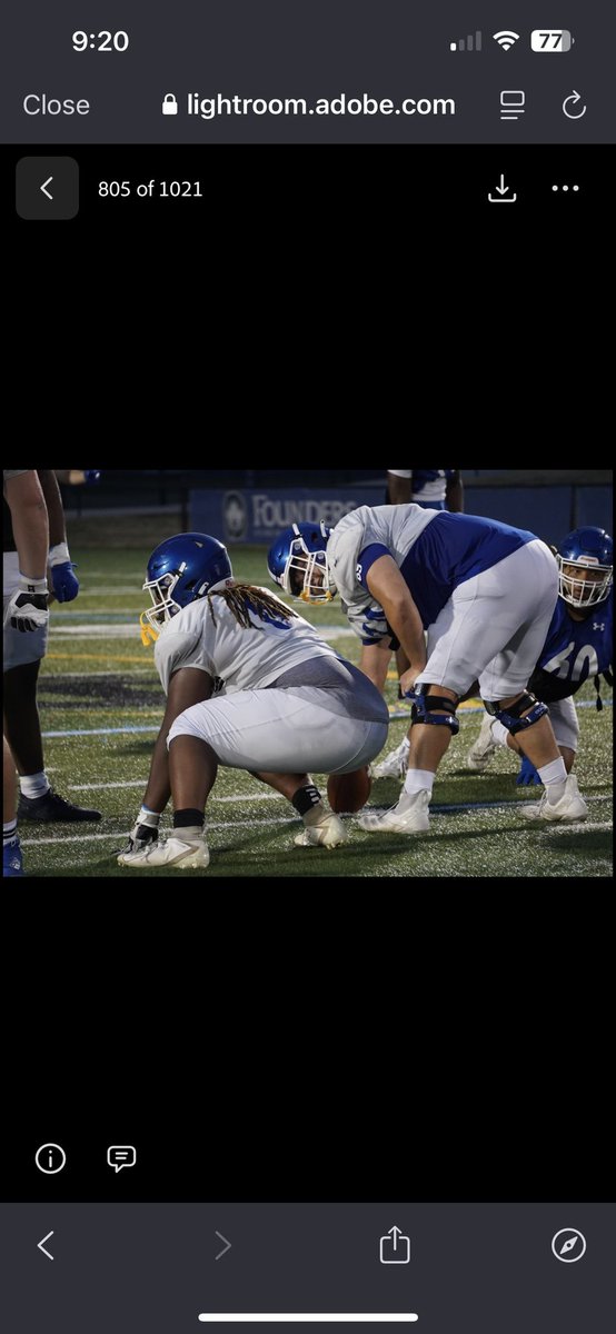Stokess61's tweet image. Officially in the portal with 4 Years of Eligibility!
#AGTG
Pos: OG/C
Ht: 6’2
Wt: 315
GPA: 3.5
Phone: 803-403-4854
Senior Year Highlights: hudl.com/v/2MZT7H