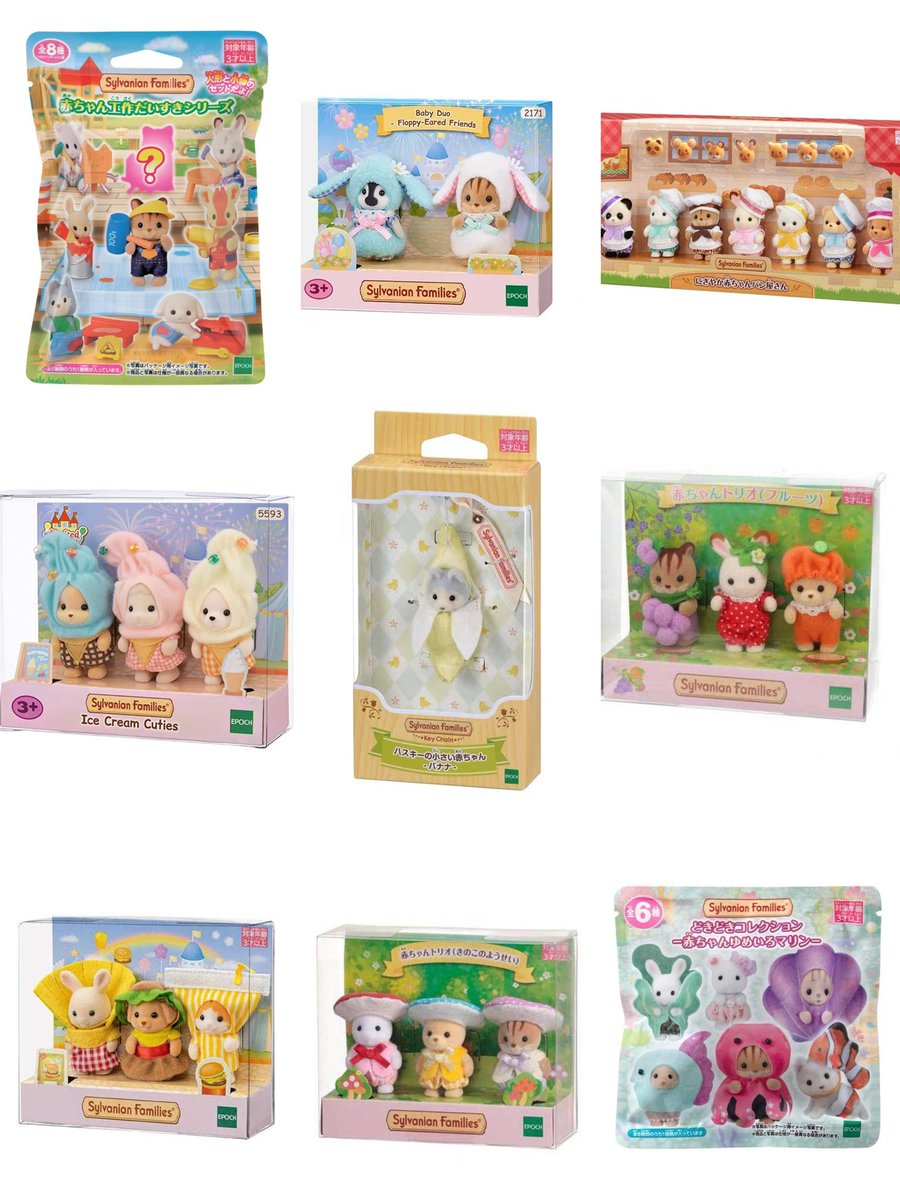bbublequm's tweet photo. พบความฟินเป็นจำนวนมาก 🤟🏻 Sylvanian family restock เยอะมากๆๆๆค่ะ ราคาออริจิ ฟริน รับกดค่า https://t.co/ZcWLzwBQq0