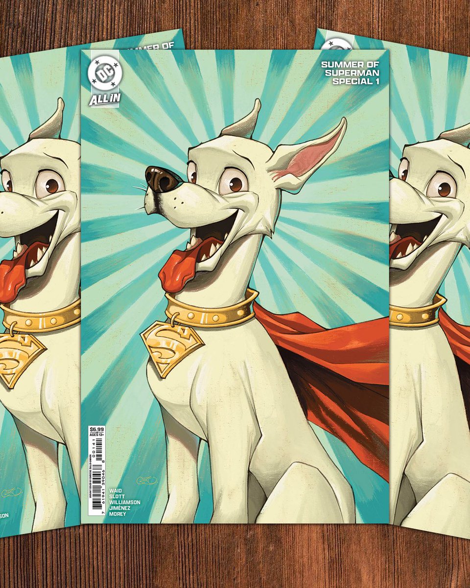 Happy Superman Day! “Summer of Superman #1” Special One-shot is now out ar your local comic shop! Autographed copies are also up for grabs on ShopChrissie.com ! #krypto