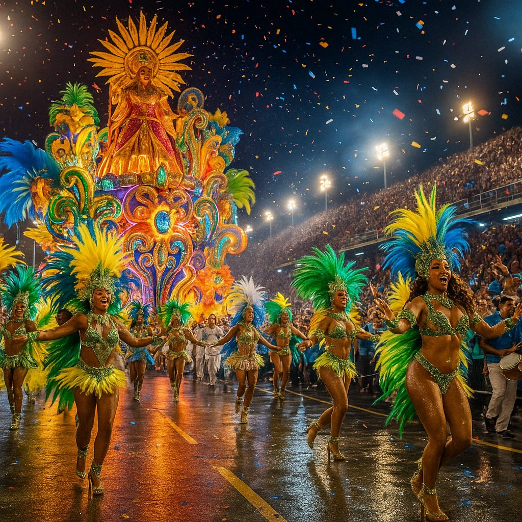 KwAAkS's tweet photo. 🎭 São Paulo Carnival: A Dazzling Spectacle 🇧🇷✨
Bursting with color, rhythm, and unstoppable energy, São Paulo's Carnival is a celebration like no other. Samba parades, stunning costumes, and pure joy fill the streets all night long! 💃🎉🥁#Travelife #brazil https://t.co/OCXEsLmG20