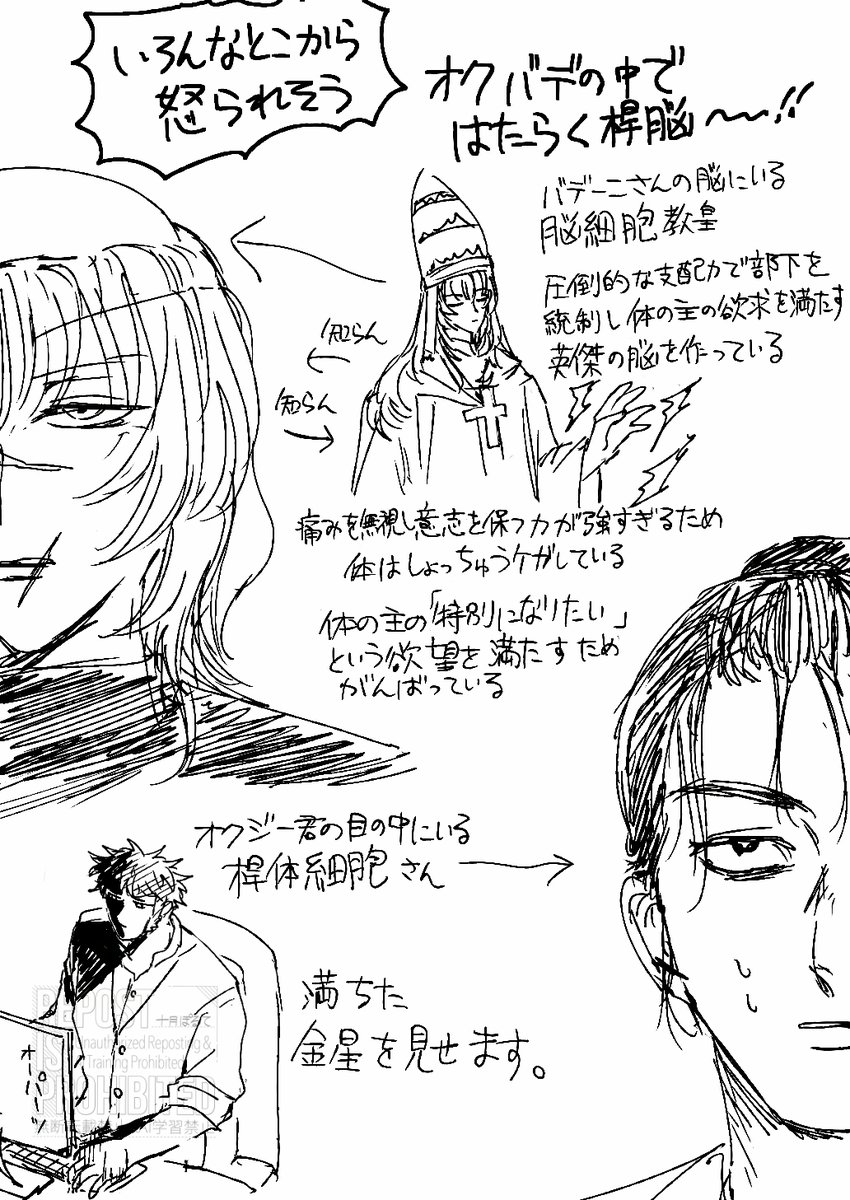 すみません怒んないでください(クロスオーバー) オクバデ/桿脳

出会い… 