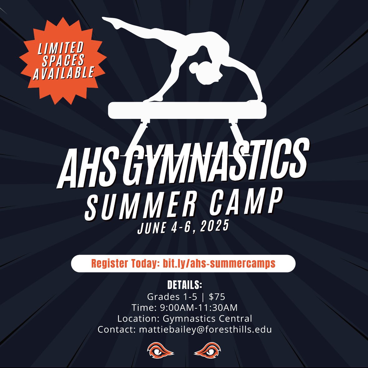 Summer and Youth Camp are SO CLOSE!!! Sign up today!!! ☀️🤸🏼‍♀️ <a href="/AndersonRaptors/">Anderson High School</a> <a href="/Boosters_AHS/">Anderson Athletic Boosters</a> <a href="/AHSRaptorsAD/">AHS Athletics</a> <a href="/FHSchools/">FHSD</a> <a href="/MadduxMustangs/">Maddux Elementary</a> <a href="/SherwoodArcher1/">Sherwood Archers</a> <a href="/summitbees/">SummitElementaryFHSD</a>