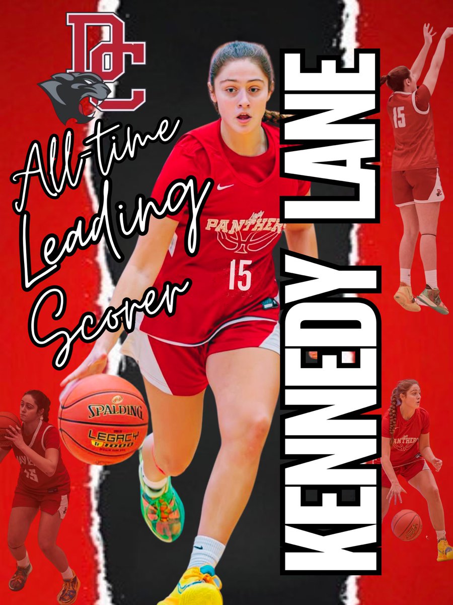 DCHS Lady Panther Basketball (@dchsladypanther) on Twitter photo Congratulations to <a href="/KennedyLane15/">Kennedy Lane</a> She became the All-Time Leading Scorer in Lady Panther History on March 7th, 2025 vs Breck Co. And she has one more season to add to this accomplishment! We are so proud of you! 🏀🐾 <a href="/riseupsports1/">Rise Up Sports Media</a> <a href="/alyxwhite_/">Alyx White</a> Congratulations to <a href="/KennedyLane15/">Kennedy Lane</a> She became the All-Time Leading Scorer in Lady Panther History on March 7th, 2025 vs Breck Co. And she has one more season to add to this accomplishment! We are so proud of you! 🏀🐾 <a href="/riseupsports1/">Rise Up Sports Media</a> <a href="/alyxwhite_/">Alyx White</a>