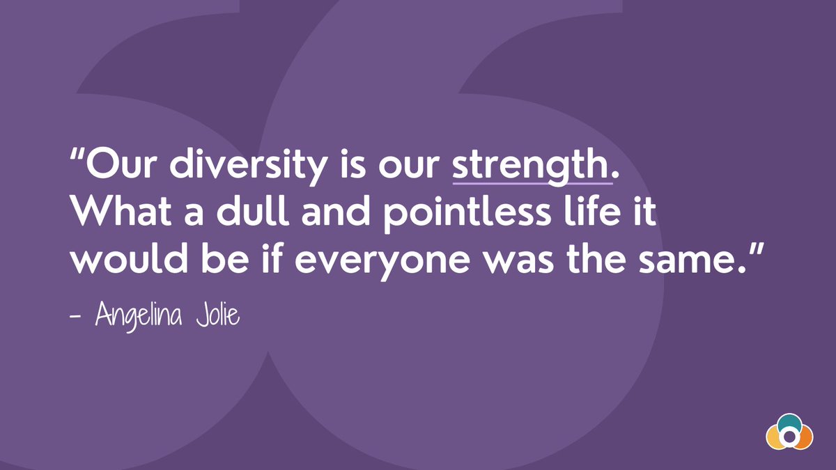 Our differences make us stronger in our classrooms and beyond! 🌍✨💜 

When we celebrate diversity, we create richer learning experiences and stronger communities.
