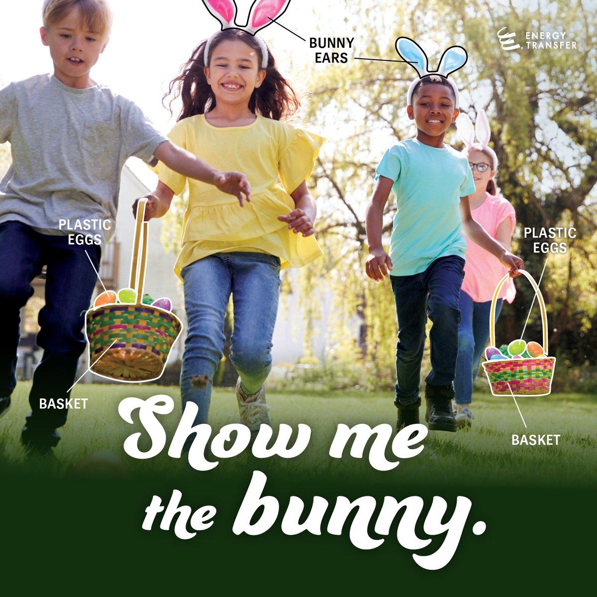 Wishing you a joyful and healthy Easter weekend from all of us at Energy Transfer. Whether you're heading out to visit loved ones or celebrating close to home, we're proud to help keep America moving by delivering the energy that fuels your journey.