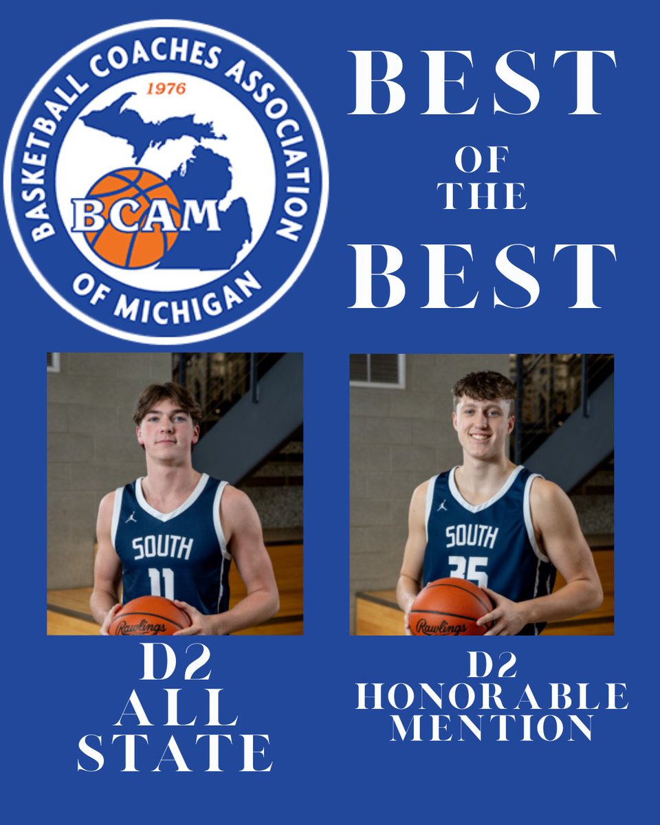 Seniors Carson Vis and Davis Kemper awarded <a href="/BCAMCoaches/">BCAM</a> Best of the Best!