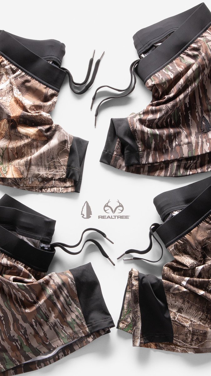tachuntfish's tweet photo. Disappears in the woods. Makes an entrance everywhere else. Our Realtree Edge and Realtree Original sets are made to blend in AND stand out. 

Grab Men’s Womens and Kids shorts + Men’s Mojitos on the site. #realtree #LivetheLifestyle https://t.co/uV48ip2zoc