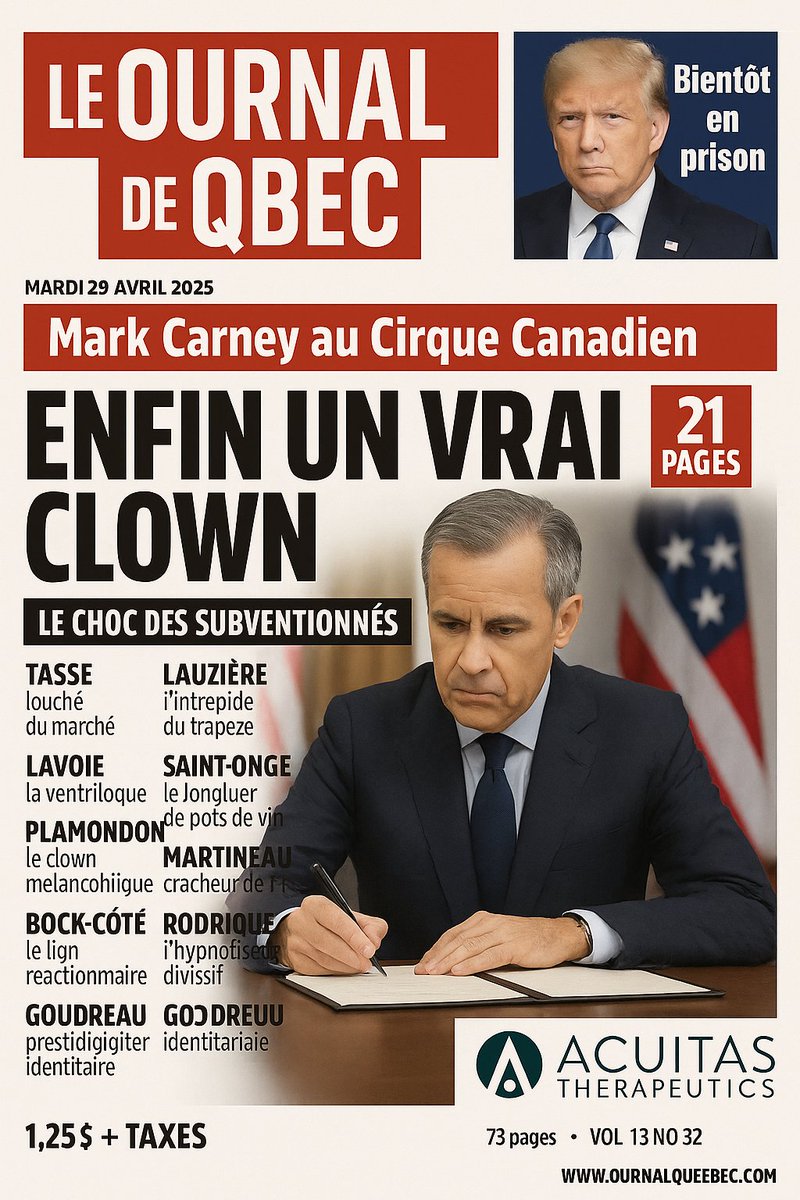 lobbyquebe63198's tweet image. Je reviens du futur et, comme Biff Tannen, j’ai rapporté un journal de mon voyage ! Malheureusement, je n’ai pas ramené le bon !