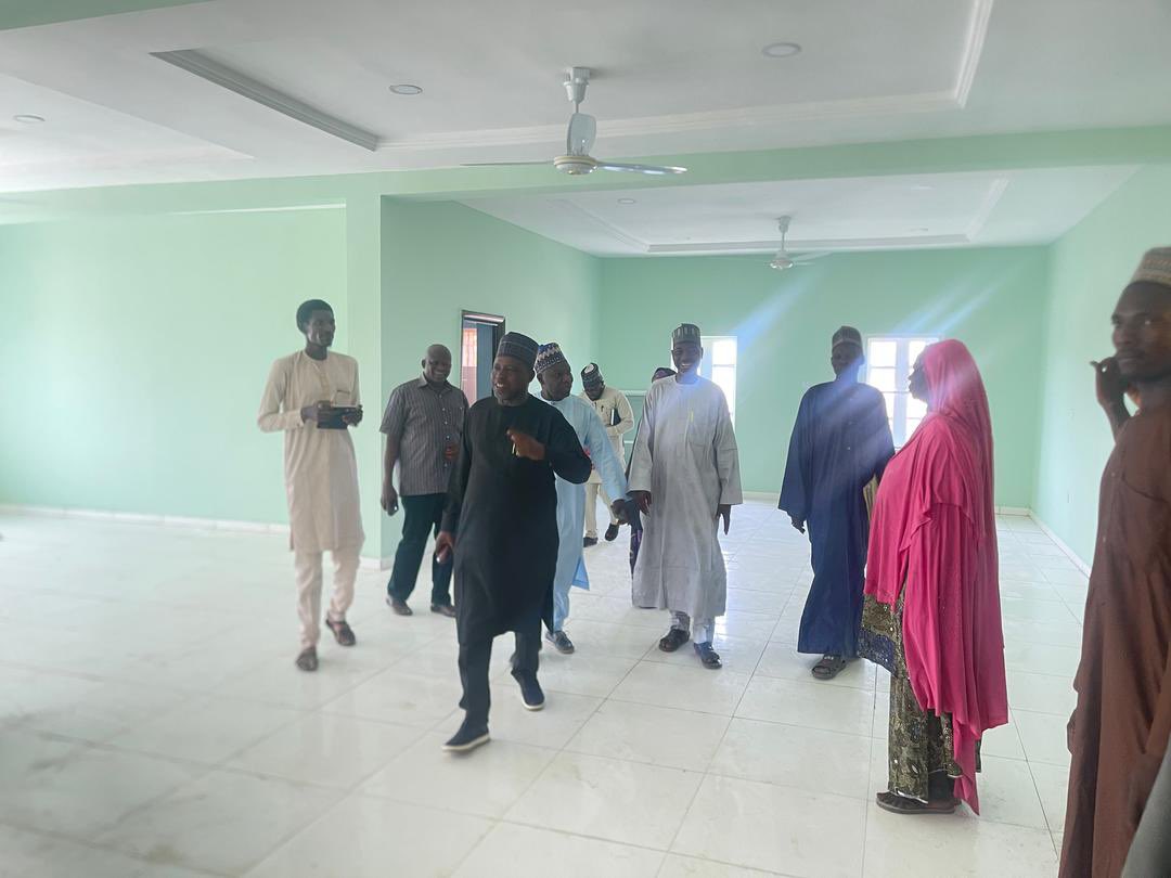 bornohmb's tweet photo. The Borno State Hospitals Management Board, led by Prof. Abubakar Ali Kullima, inspected the nearly completed 110-bed General Hospital Damboa. This project, under the leadership of His Excellency @ProfZulum Babagana Umara, aims to enhance healthcare infrastructure in the state. https://t.co/K58PwB8lNQ