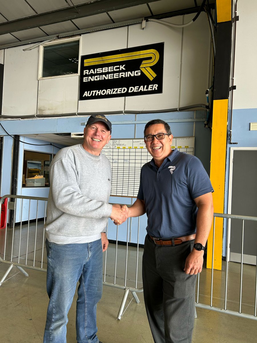 MCAAviation's tweet photo. After a successful trip to AERO Friedrichshafen 2025, MCA Aviation welcomed David Sylvester, Director of Sales at Raisbeck Engineering Inc, on a visit to Bournemouth Airport on England’s sunny South Coast.
Raisbeck packages  improve the performance of your King Air. https://t.co/CphJ13rcxI